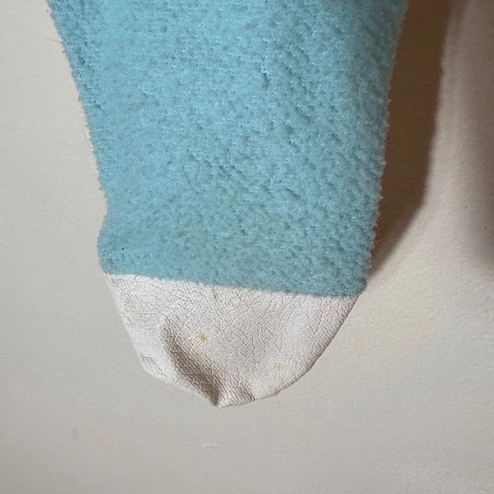Vintage Carter's USA Footed‎ Sleeper Size 3 Terry Cloth Pastel One Piece